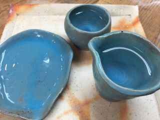 体験で出きる酒器3点セット