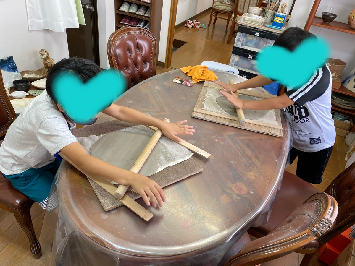 小学生の体験の様子です♪