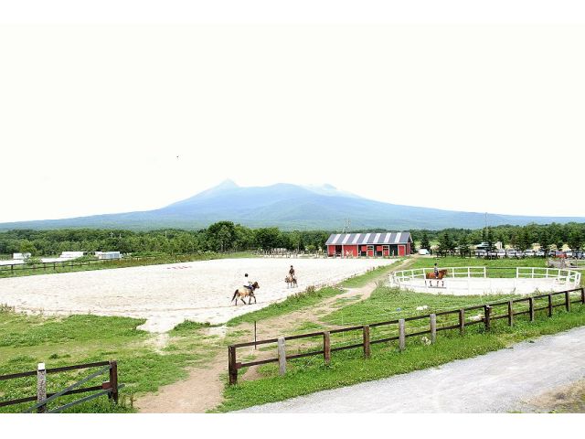駒ヶ岳を一望できる風景と済んだ空気の中でリフレッシュ!