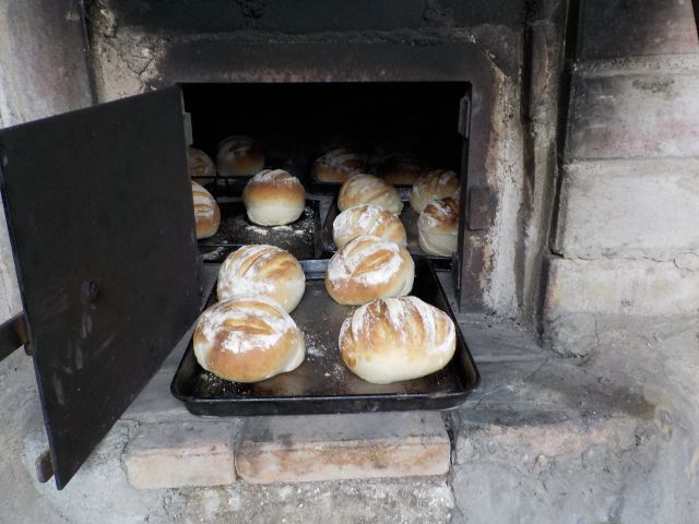 焼き上がりのパンです。