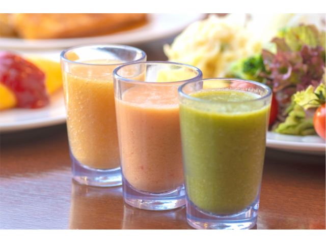 フレッシュなホテルオリジナルスムージー