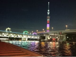 スカイツリー夜景