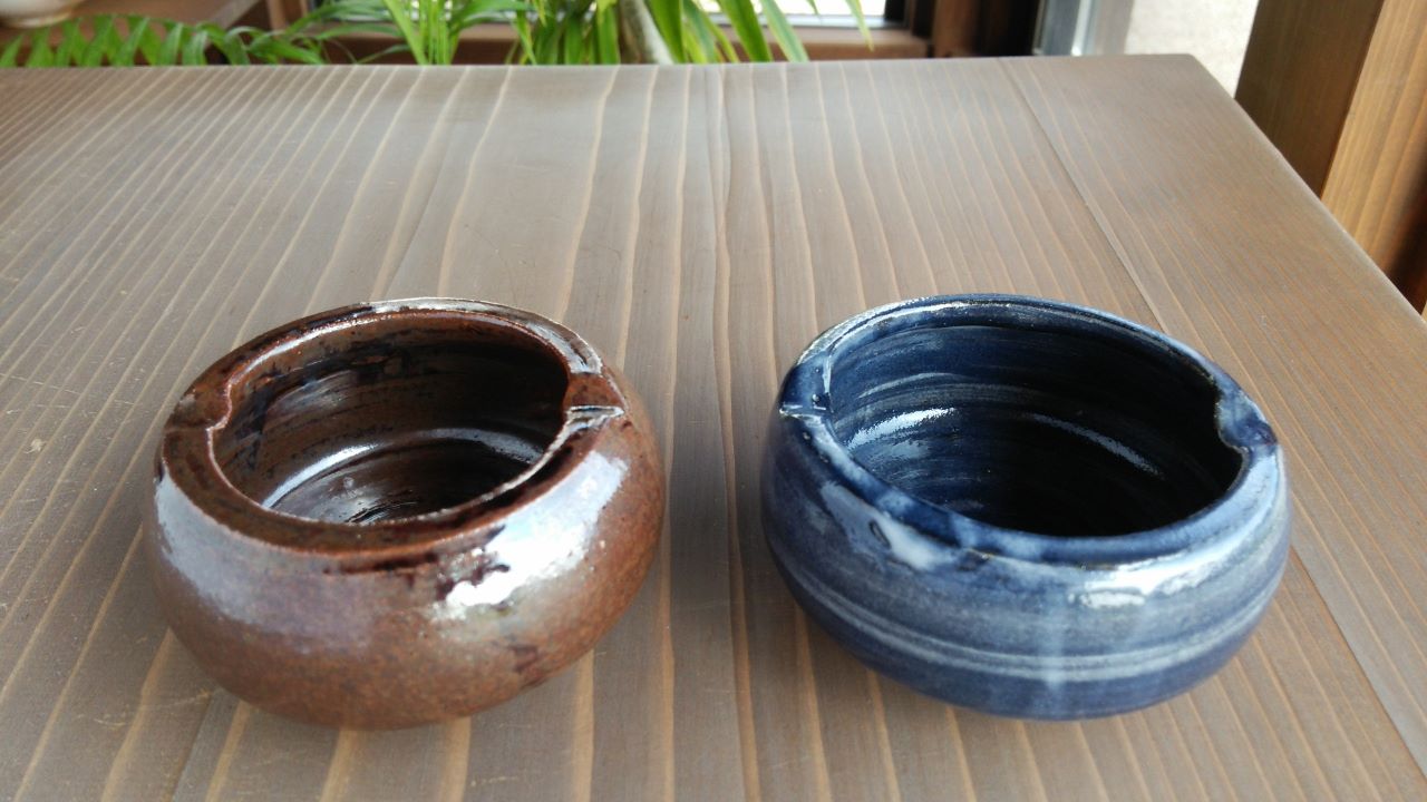 灰皿(ろくろ体験)