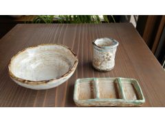 薬味皿他(手びねり体験)