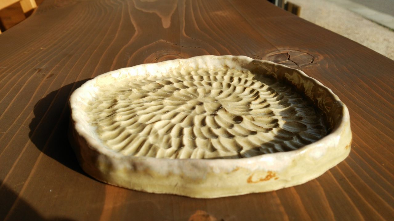 さしみ皿(手びねり体験)