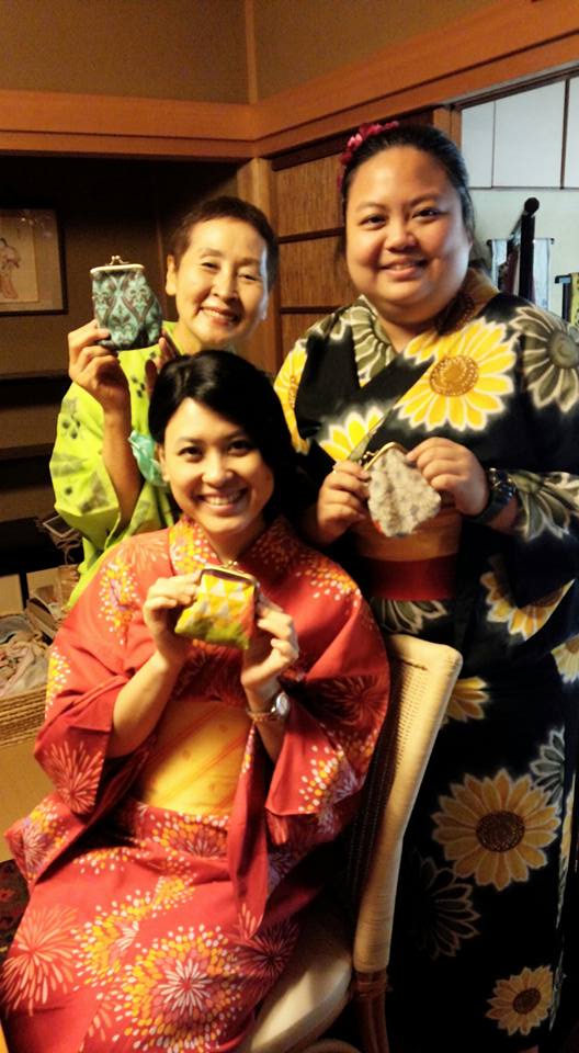 【和風レトロの生地でオリジナル】がま口づくり体験♪