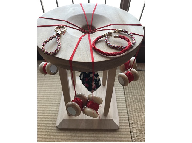 かわいいブレスレットorキーホルダーが作れます♪