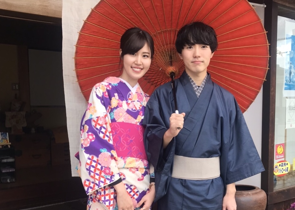 【カップルプラン】着物で飛騨古川の街歩きデート♪♪