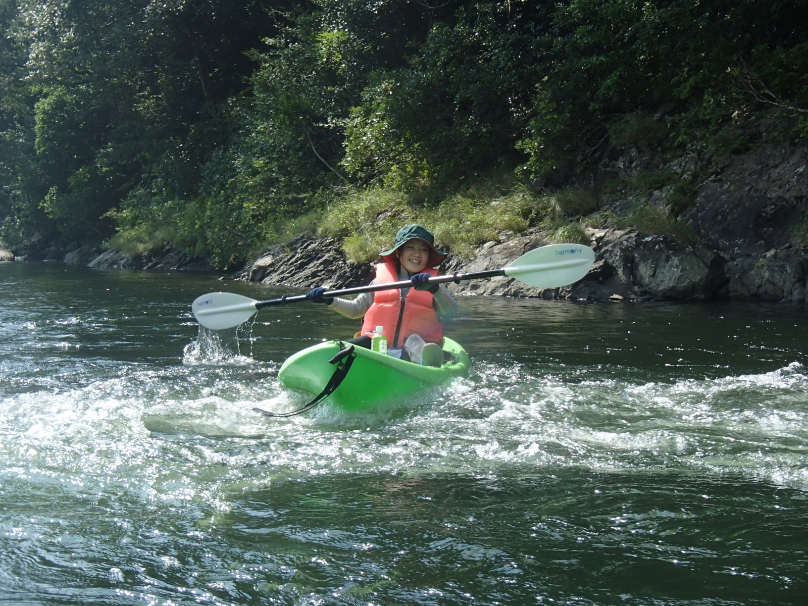 基本流れは穏やかですが、アクティブに攻めるポイントもあります♪