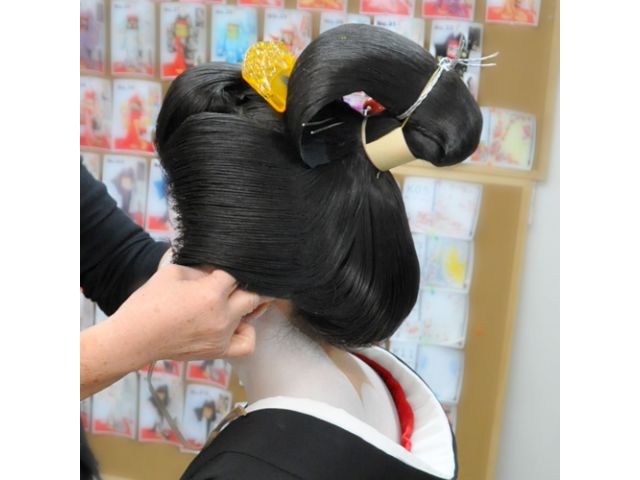 後姿も艶っぽいですね