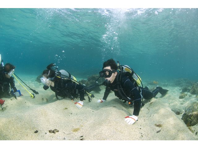 1回目のダイビングでじっくり練習すると2回目はかなり余裕が生まれます。