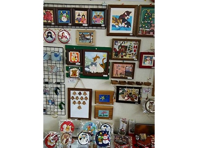 可愛い手作り雑貨がいっぱい♪