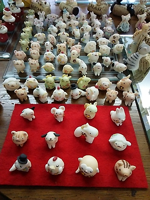 作家さん手作りの干支のお人形も人気です♪