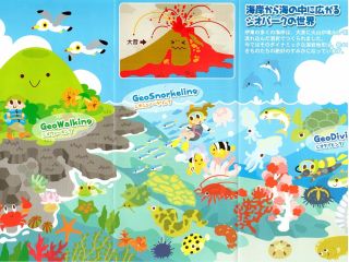 伊豆半島の成り立ちや海の生き物が多い理由について学びます。