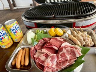 海を見ながらBBQが楽しめるプランです!!