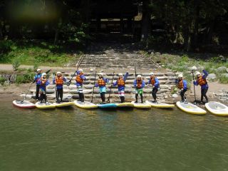 長良川で初めて本格リバーSUP体験!初心者・未経験者でも安心して思いきり楽しめるリバーSUP!