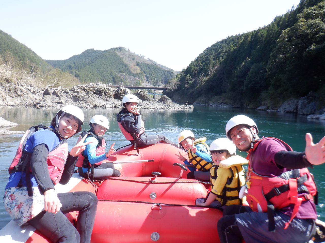 ラフタ2026シーズン 長良川ラフティング半日体験のプラン詳細