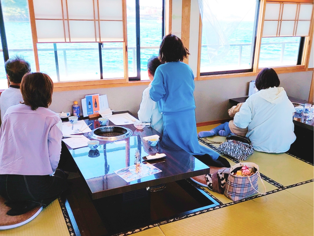 キレな景色も席からお楽しみいただけます♪