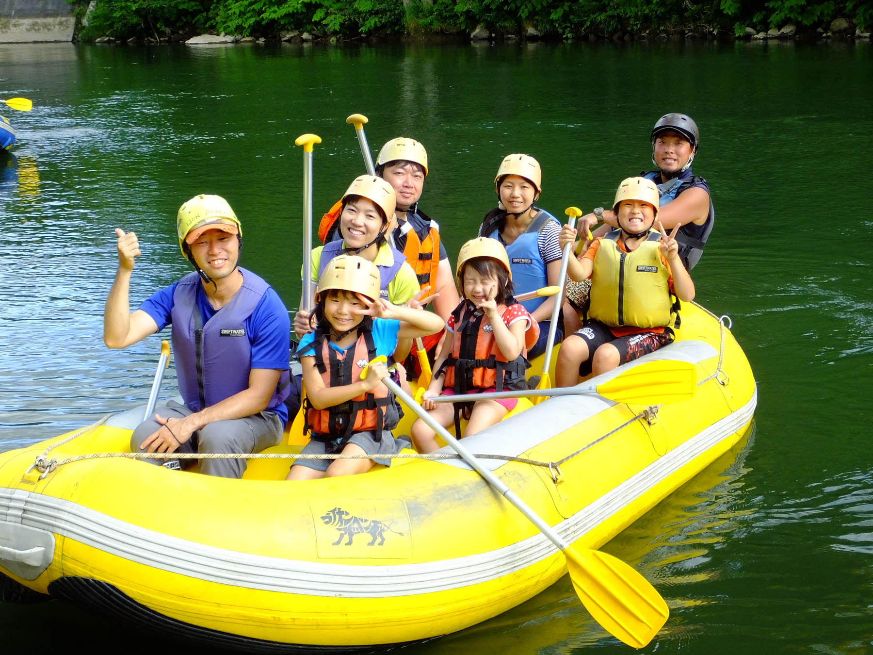 【北海道/ちとせ】千歳空港に近くて便利!ファミリーにもおススメの川下り!透明度バ...