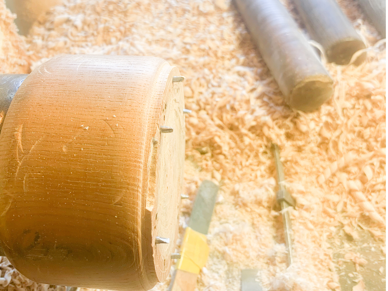 木の匂いに囲まれた空間