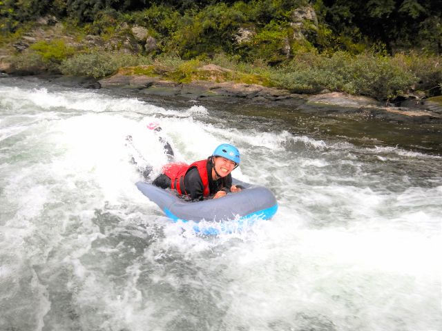 アウトドアセンター長瀞:天然のジェットコースター!大迫力の【リバーブギツアー】Riverboard at chichibu Saitama,like a Roller coaster on the river!!