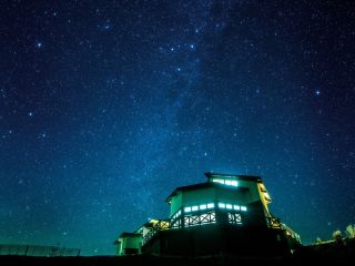 満天の星空を一望できます