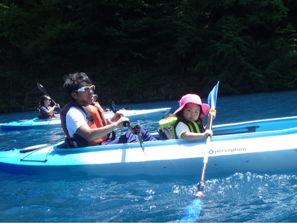 乗り降りをレクチャーし、いざ乗り出します♪