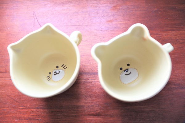 大阪・梅田】クマさん・ネコさんマグカップの絵付け陶芸体験