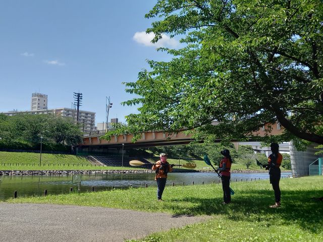 都心とは思えない自然豊かでリフレッシュ!