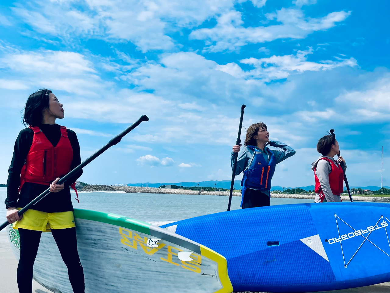 超お得！！夏限定のSUPプランです！（カップル・ファミリーで♪南国宮崎の海で、手ぶらで「はじめてのSUP（スタンドアップパドル）体験！）