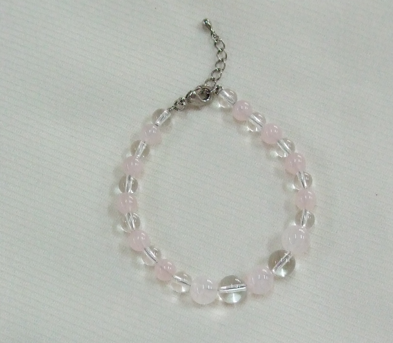 【天然石アクセサリー★道の駅たくみの里内】ブレスレット(チェーン付タイプ)。約30種の天然石からお好きにチョイス♪