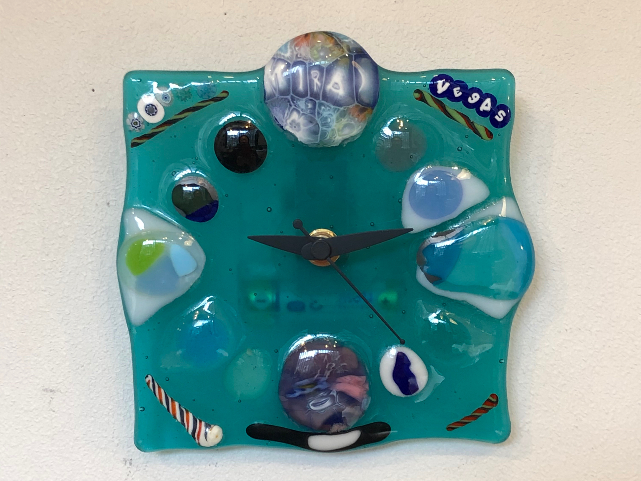 ベネチアングラス時計体験作品