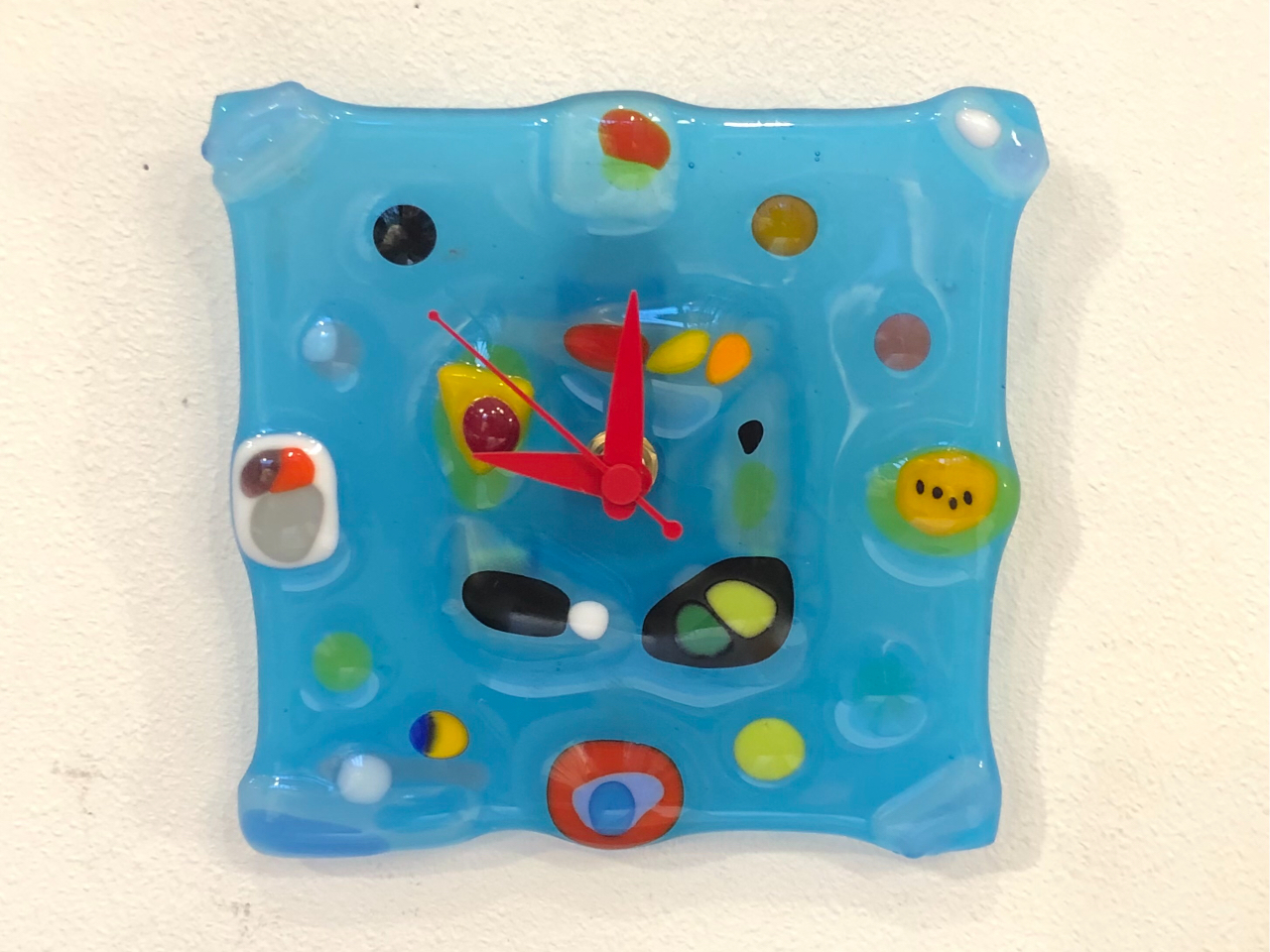 ベネチアングラス時計作品