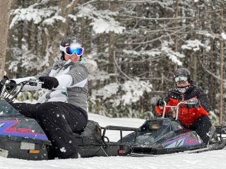 白樺の森を探検しよう