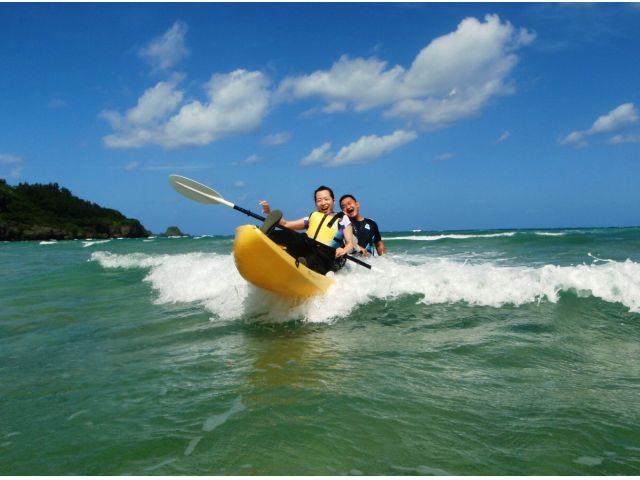 波があれば、サーフィンみたいに波乗りをして楽しむのもオススメです!