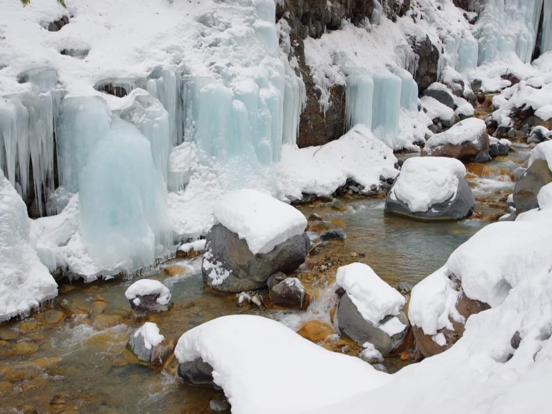 �k�J�����ɂ͕X���Q�������ƕ���