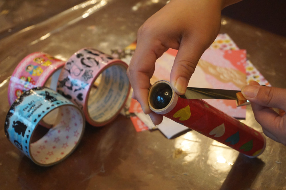 【初心者歓迎】懐かしくて新しい万華鏡を自分で工作してみませんか!ビー玉を使う、景...