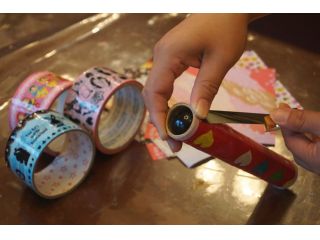 ビー玉万華鏡の組み立てができたら、デコレーションで自分のオリジナル万華鏡に仕上げちゃいましょう!