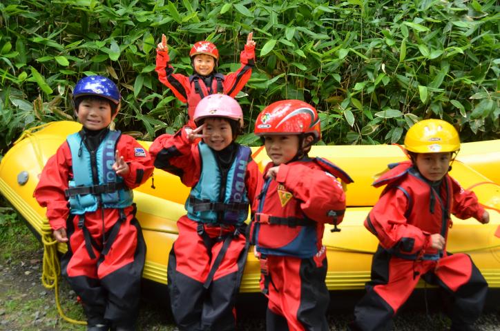 ちびっこ達！勇気を出してじゃまーんをやっつけろ！！4歳から体験可能