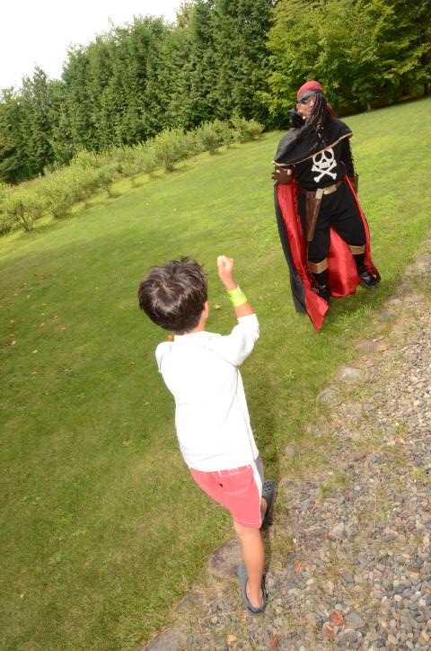 ちびっこ達 勇気を出してじゃまーんをやっつけろ 4歳から体験可能な未就学児と小学校低学年向けプログラム スプラッシュ クルージング Tacとかちアドベンチャークラブ じゃらん遊び体験