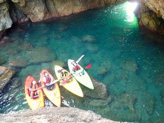 キラキラ輝く光の洞窟★