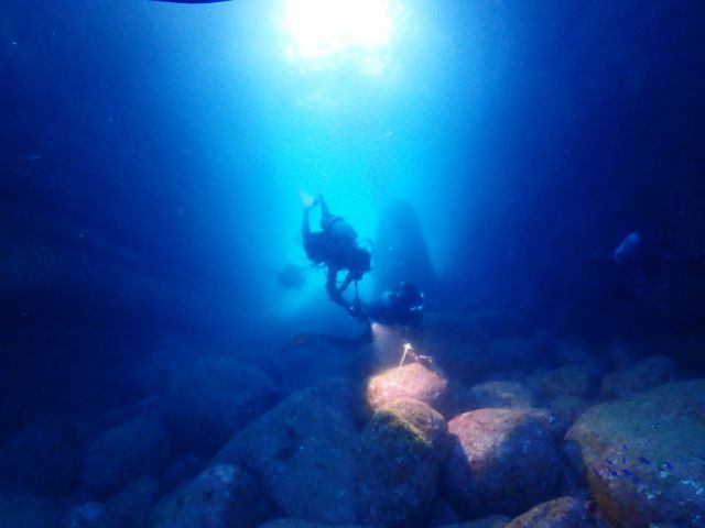 ポイント「先端アーチ」 地形的なポイントです。