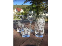 サンドブラストの作品です。