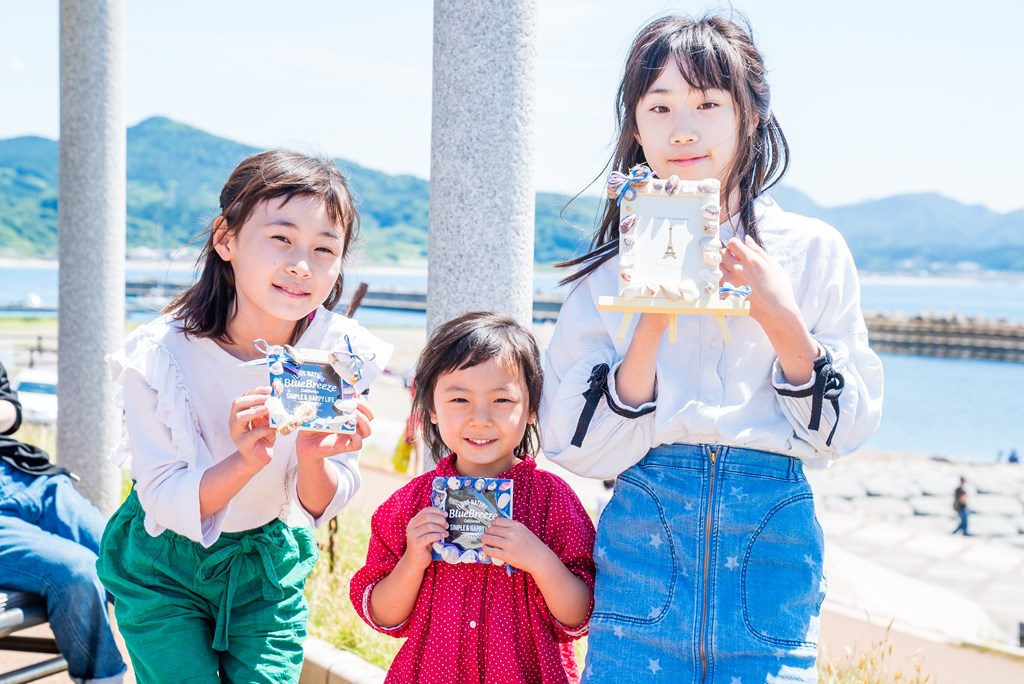 鼠ヶ関 ビーチコーミング&貝殻アートクラフト