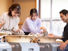 普段着のまま、気軽に体験できます