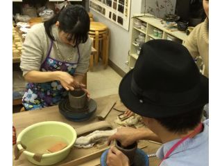 あたたかな雰囲気の陶芸教室です。まずはお気軽に体験からどうぞ♪