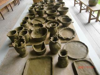 自由に作らせています♪ みんな楽しい作品が勢ぞろいだよ♪