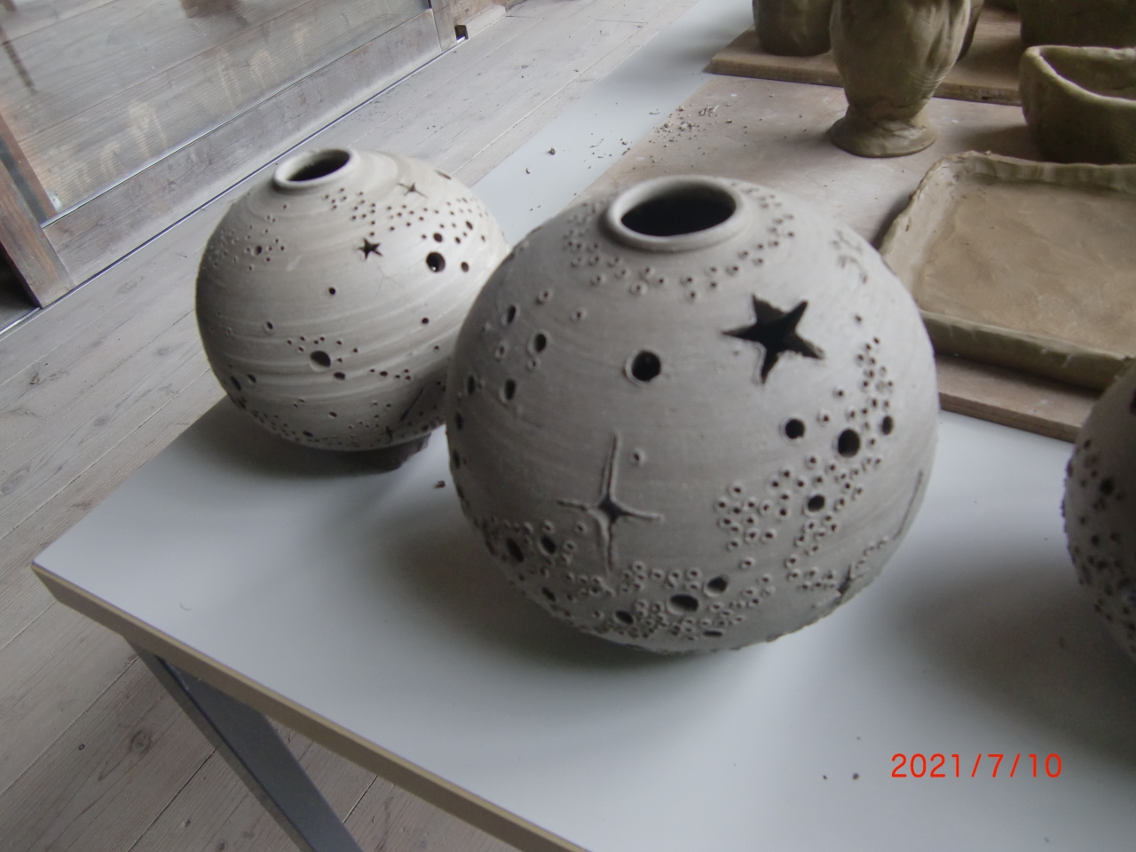 岩手・陶芸】☆ 陶器の夢灯ミニのデザイン体験 【おひとり様 6,200円