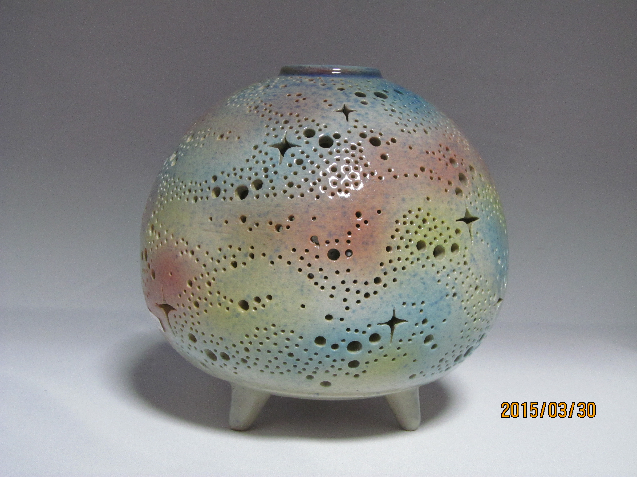 岩手・陶芸 】☆陶器のランプシェード贅沢な作り【 おひとり様8,800円