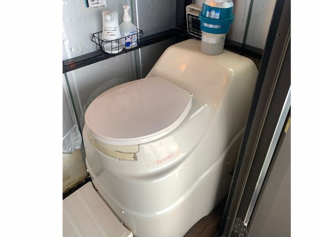 環境に優しいコンポストトイレ